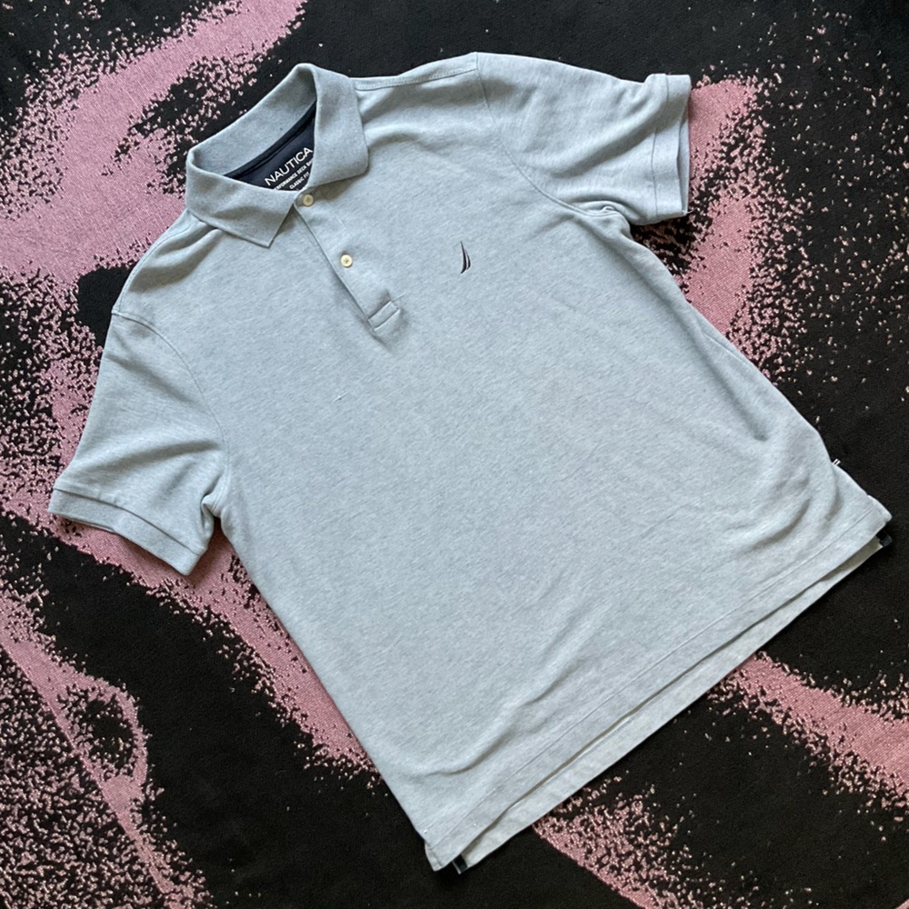 Nautica Light Blue Polo Shirt